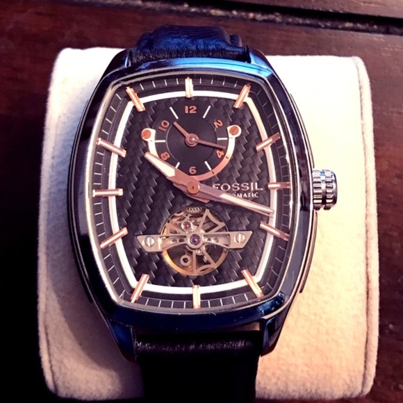 Fossil Automatic Square Faced Watch 